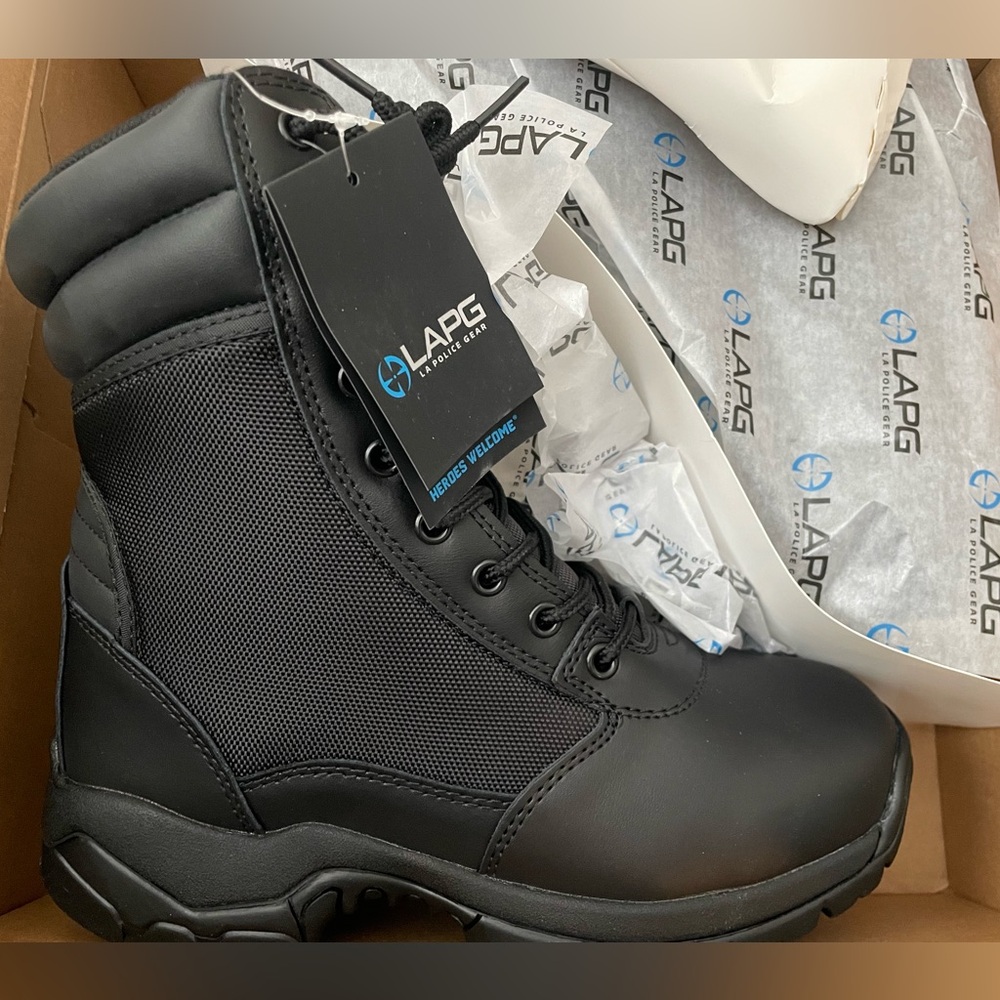 LAPG Women's Black Tactical Boots